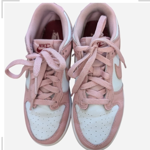 Pre-owned Nike Kids Pink and White Sneakers - Picture 7 of 11